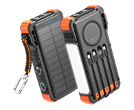 ExtraLink POWERBANK SOLARNY 20000MAH 45W INDUKCJA LAMPA LATARKA - 1570060 - zdjęcie 1